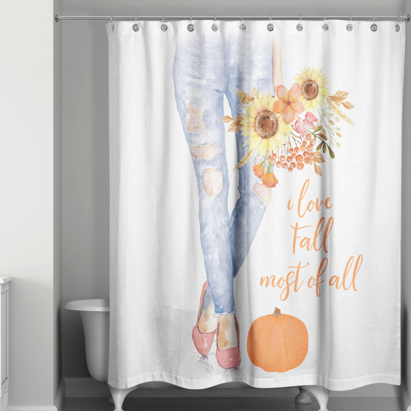 The Holiday Aisle® Enderby Shower Curtain Wayfair